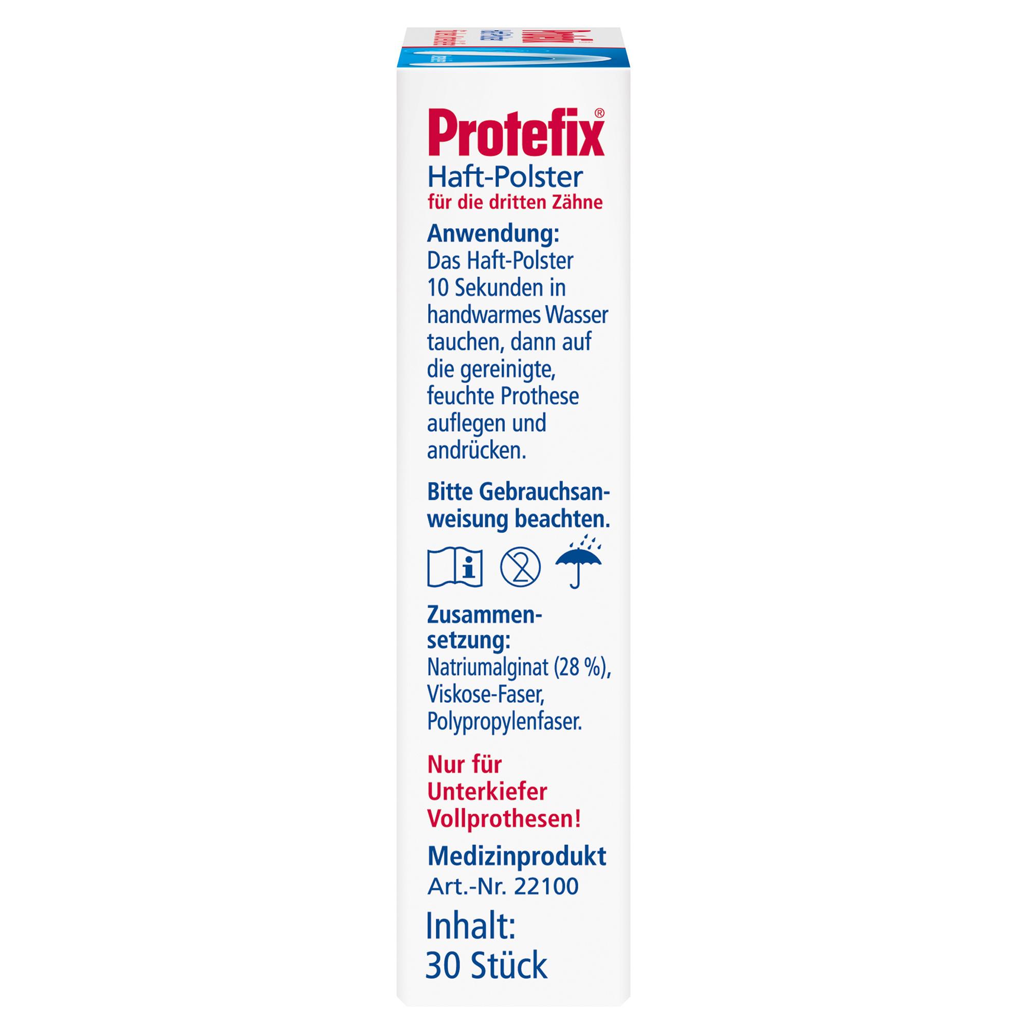 Produktbild Protefix Haft-Polster für die dritten Zähne Unterkiefer 4 von 6
