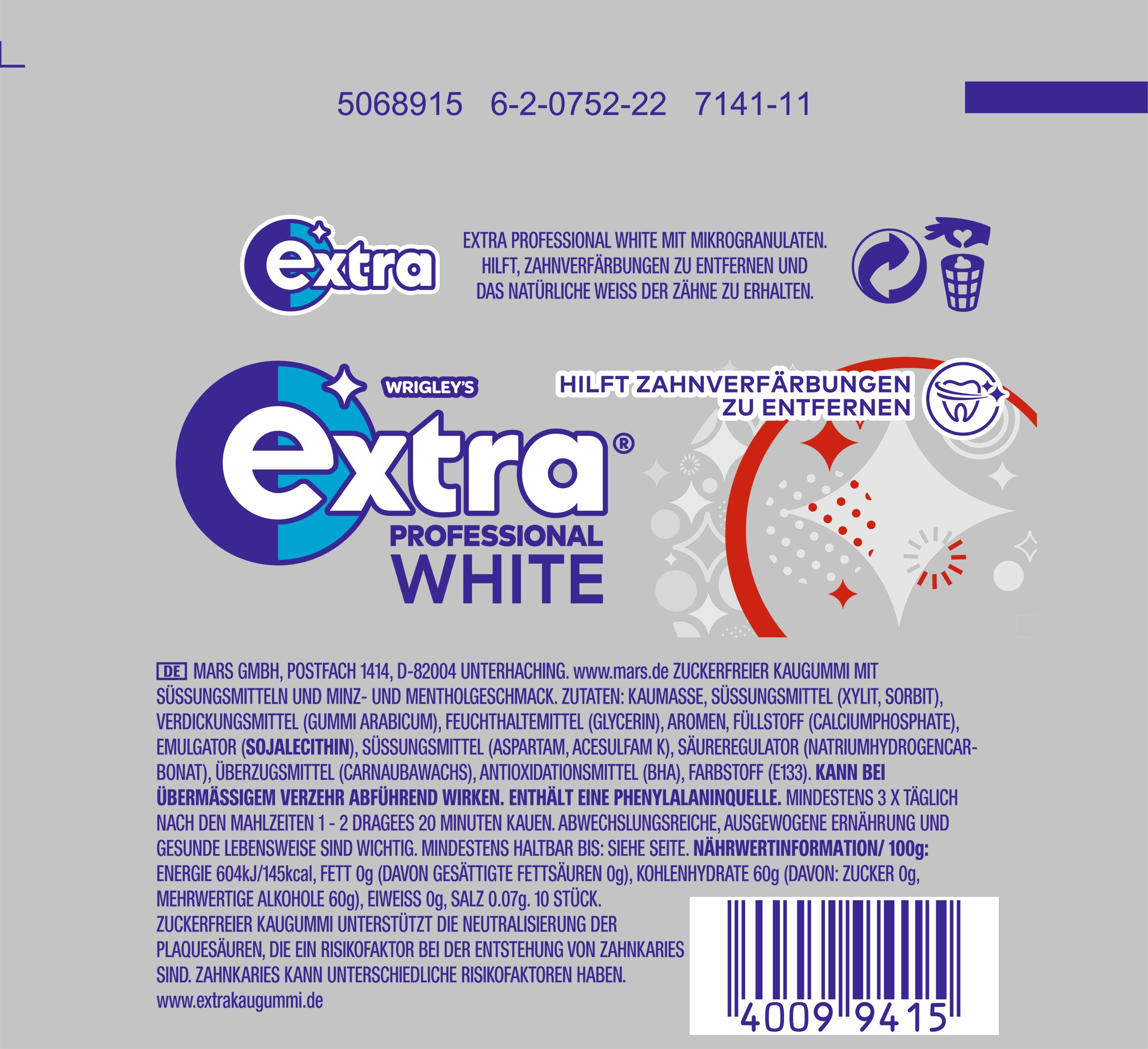 Produktbild Wrigley's Extra® Professional White 3 von 3
