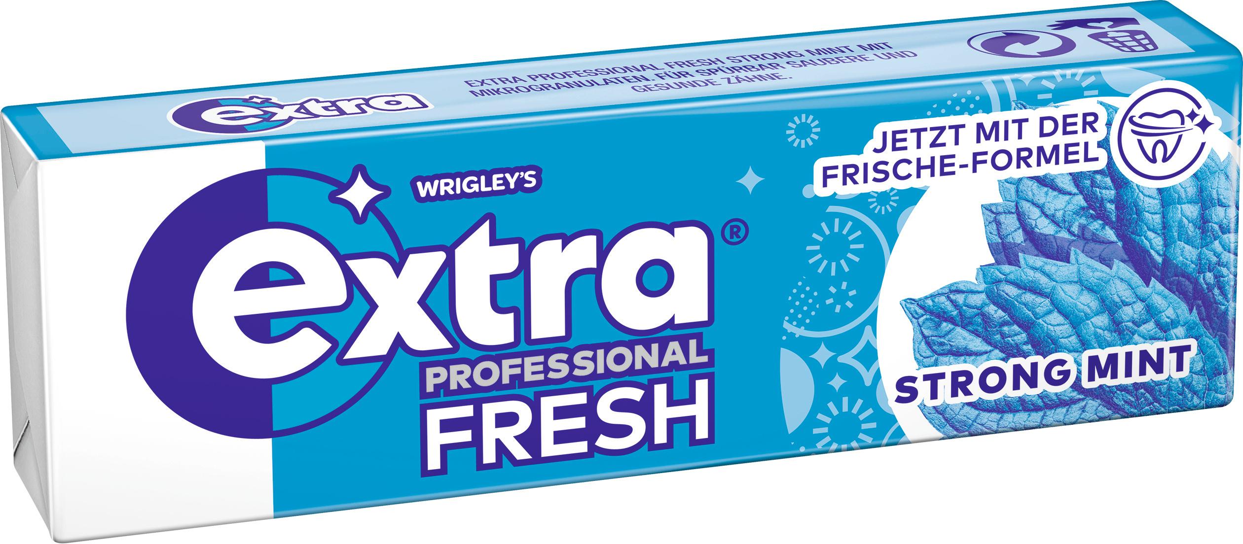 Produktbild Wrigley's Extra® Professional Fresh Strong Mint 3 von 3
