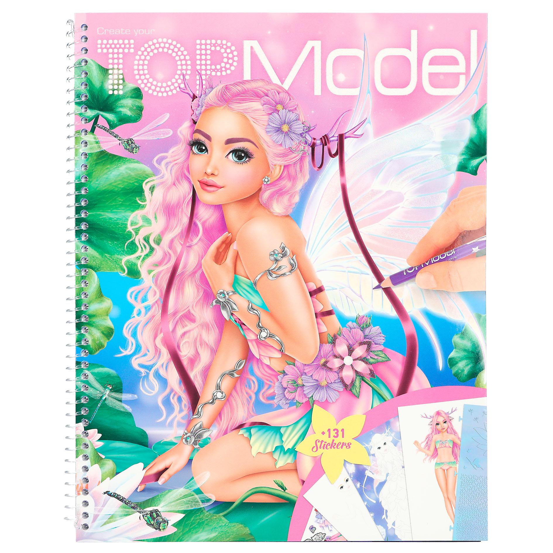 Produktbild TOPModel Create your TOP Model - Malbuch mit Stickern Fantasy 3 von 7