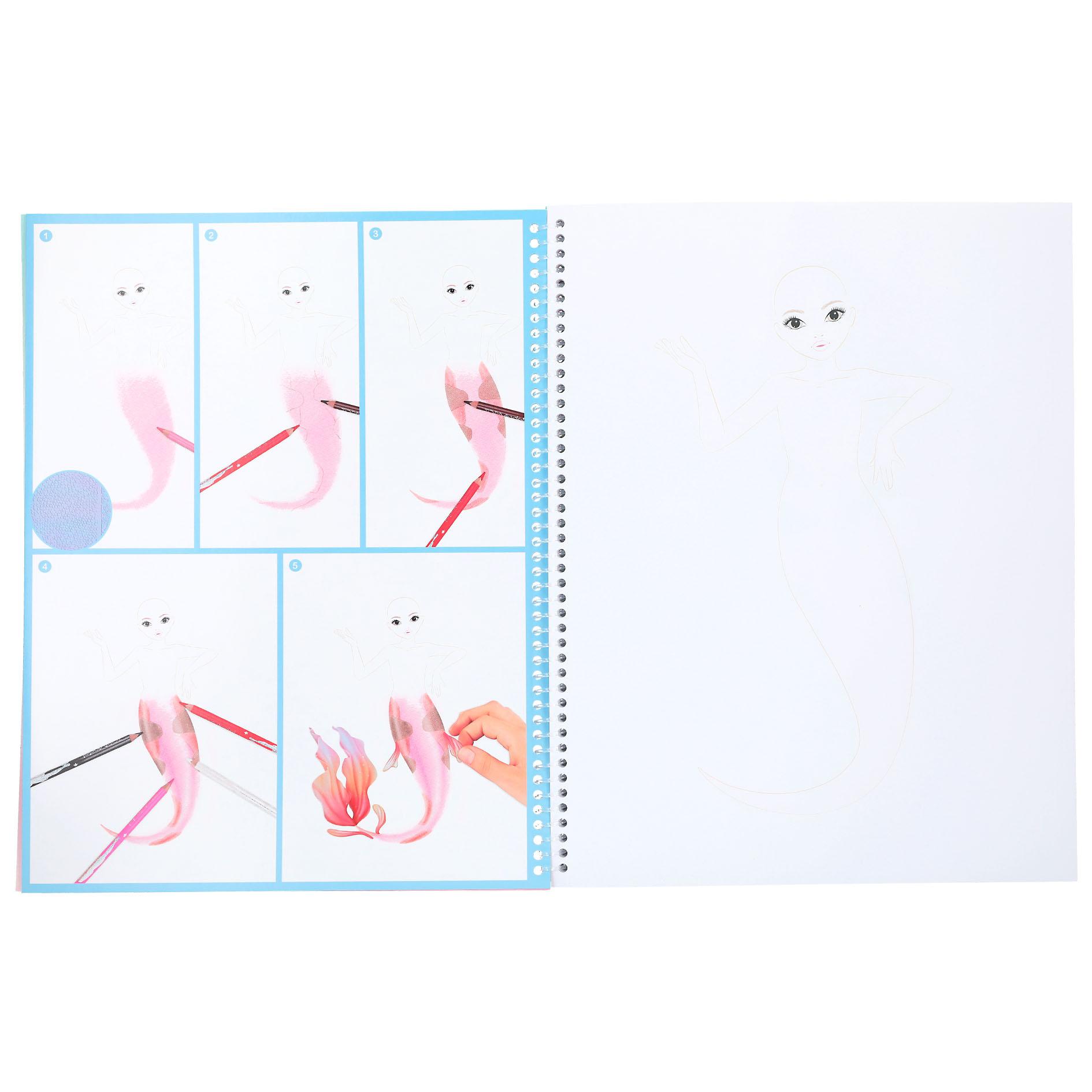 Produktbild TOPModel Create your TOP Model - Malbuch mit Stickern Fantasy 7 von 7