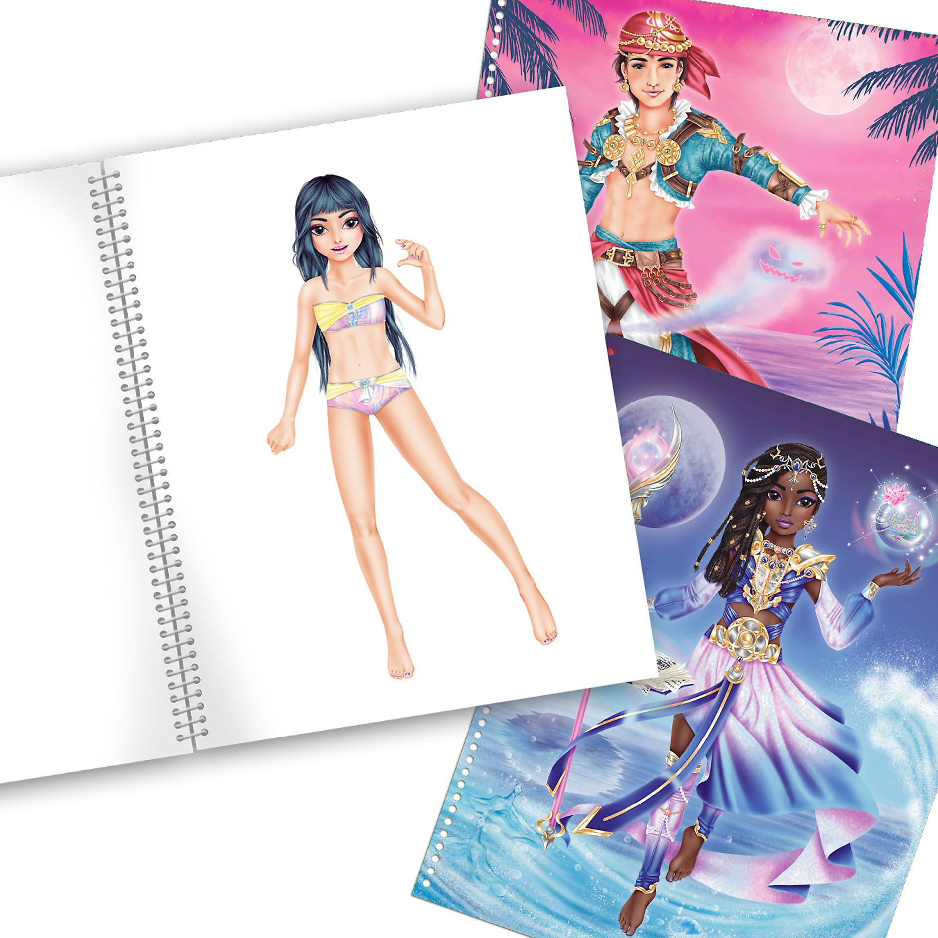 Produktbild TOPModel Create your TOP Model - Malbuch mit Stickern Fantasy 4 von 7