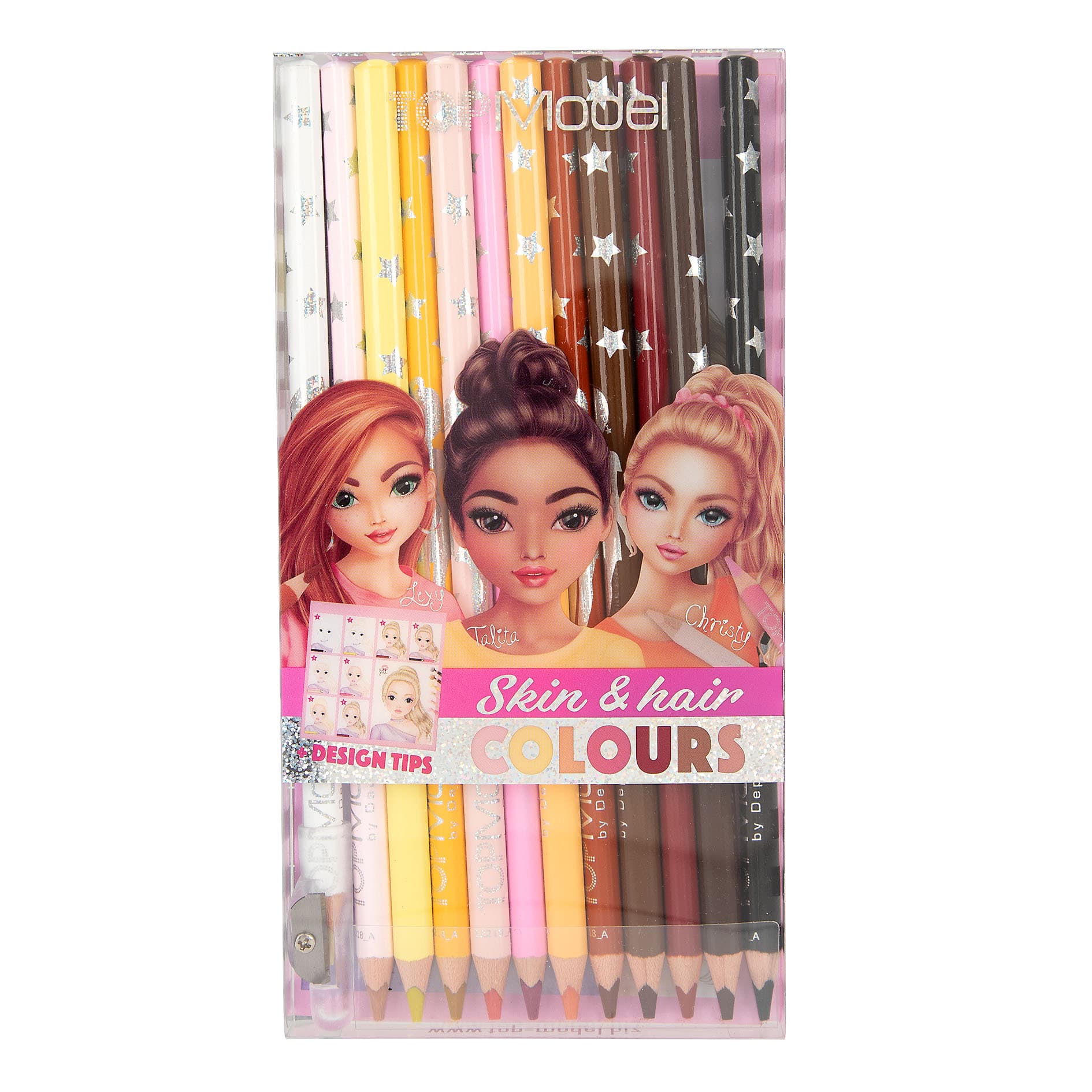 TOPModel Haut & Haar Buntstifte Set