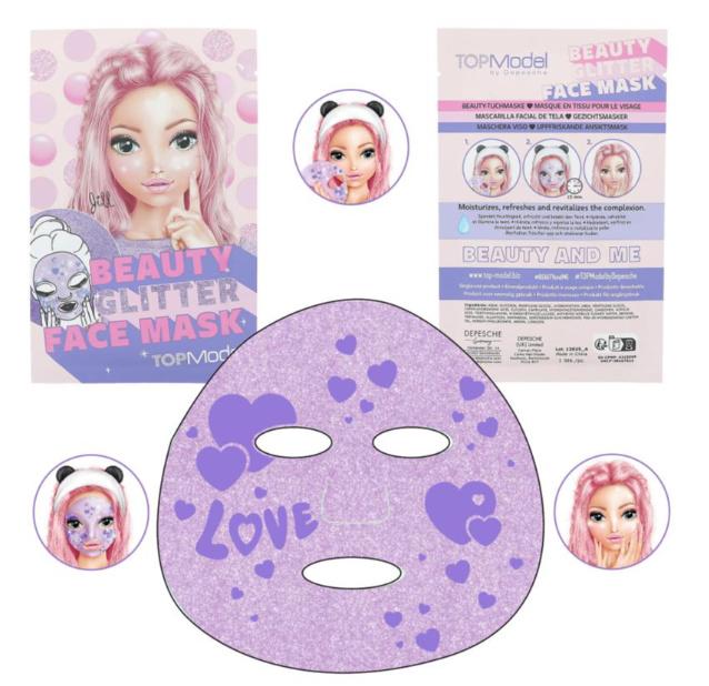 Produktbild TOPModel Tuchmaske Glitzer BEAUTY and ME sortiert 4 von 6