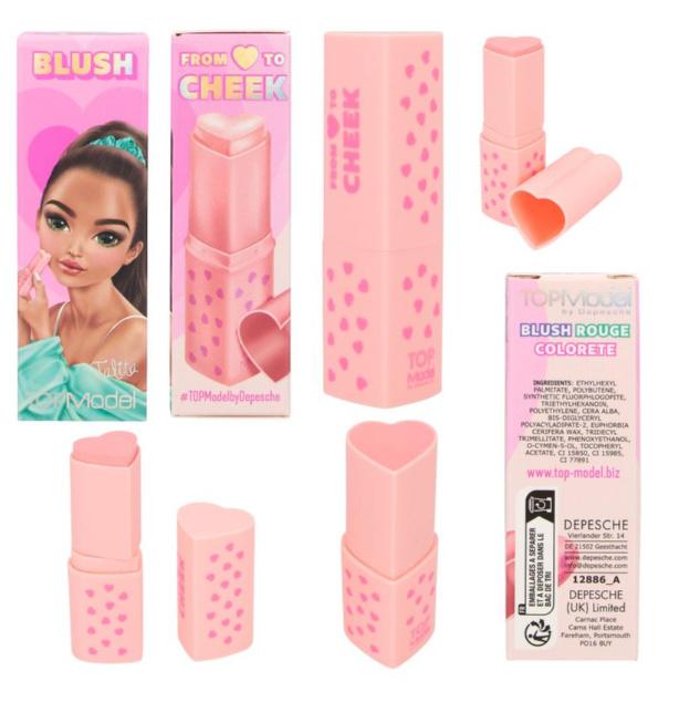 Produktbild TOPModel Blush Stick Herz BEAUTY and ME sortiert 4 von 5