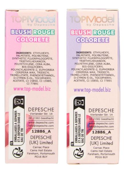 Produktbild TOPModel Blush Stick Herz BEAUTY and ME sortiert 5 von 5