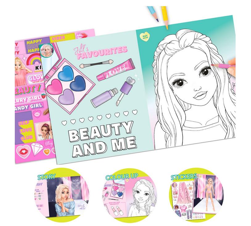 Produktbild TOPModel Malbuch BEAUTY and ME 5 von 6