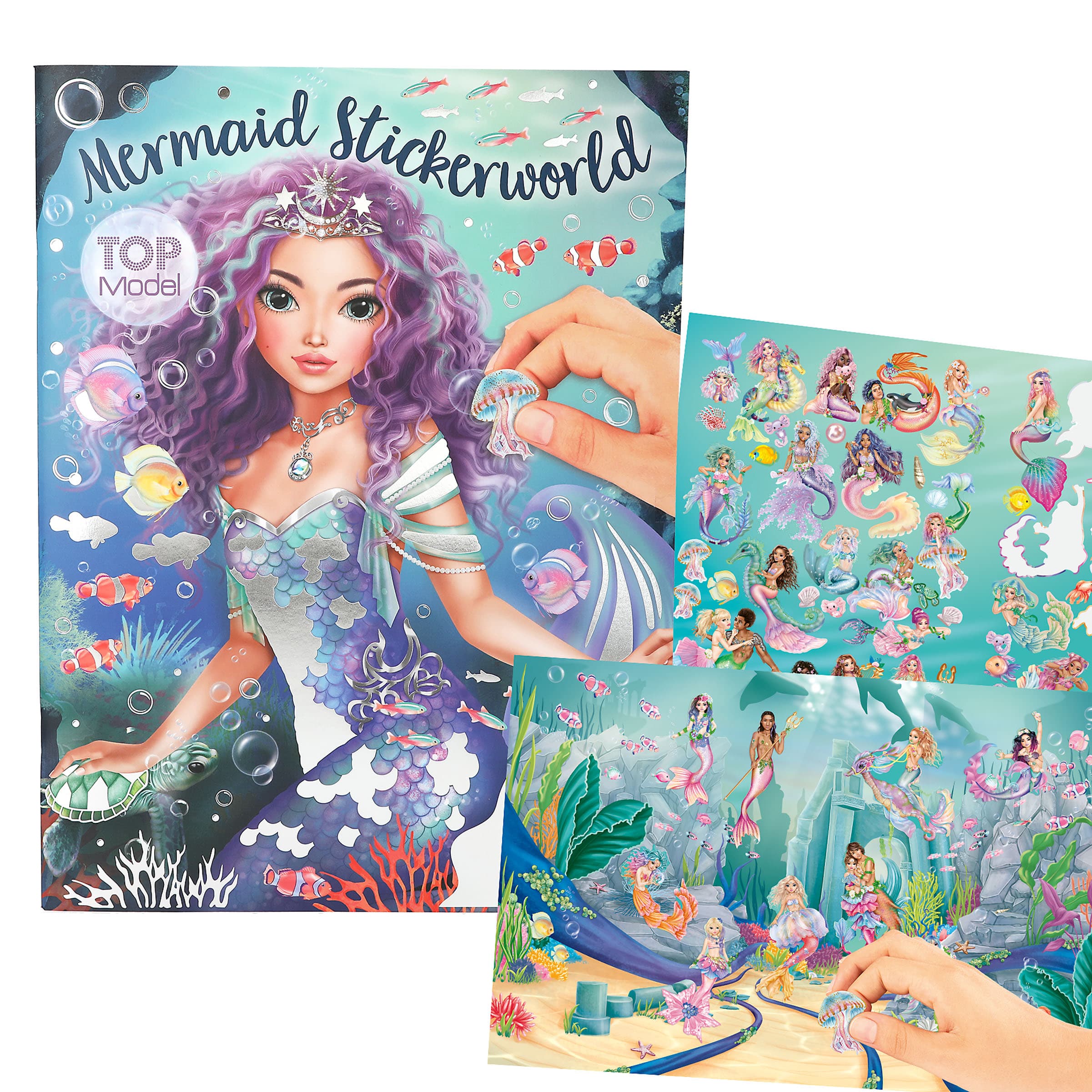 TOPModel Metallic Stickerworld MERMAID