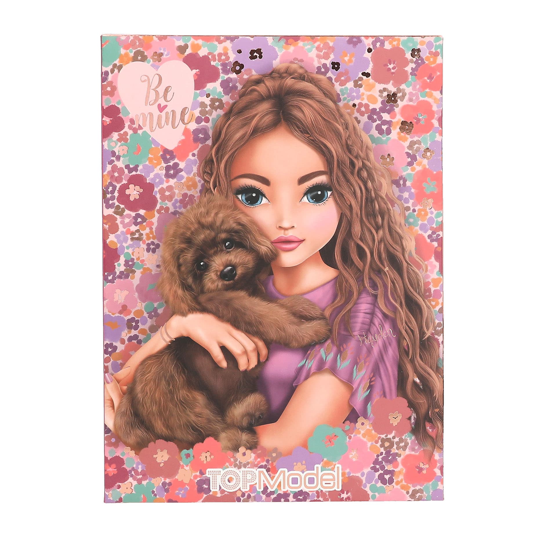 TOPModel Briefpapier FLORAL