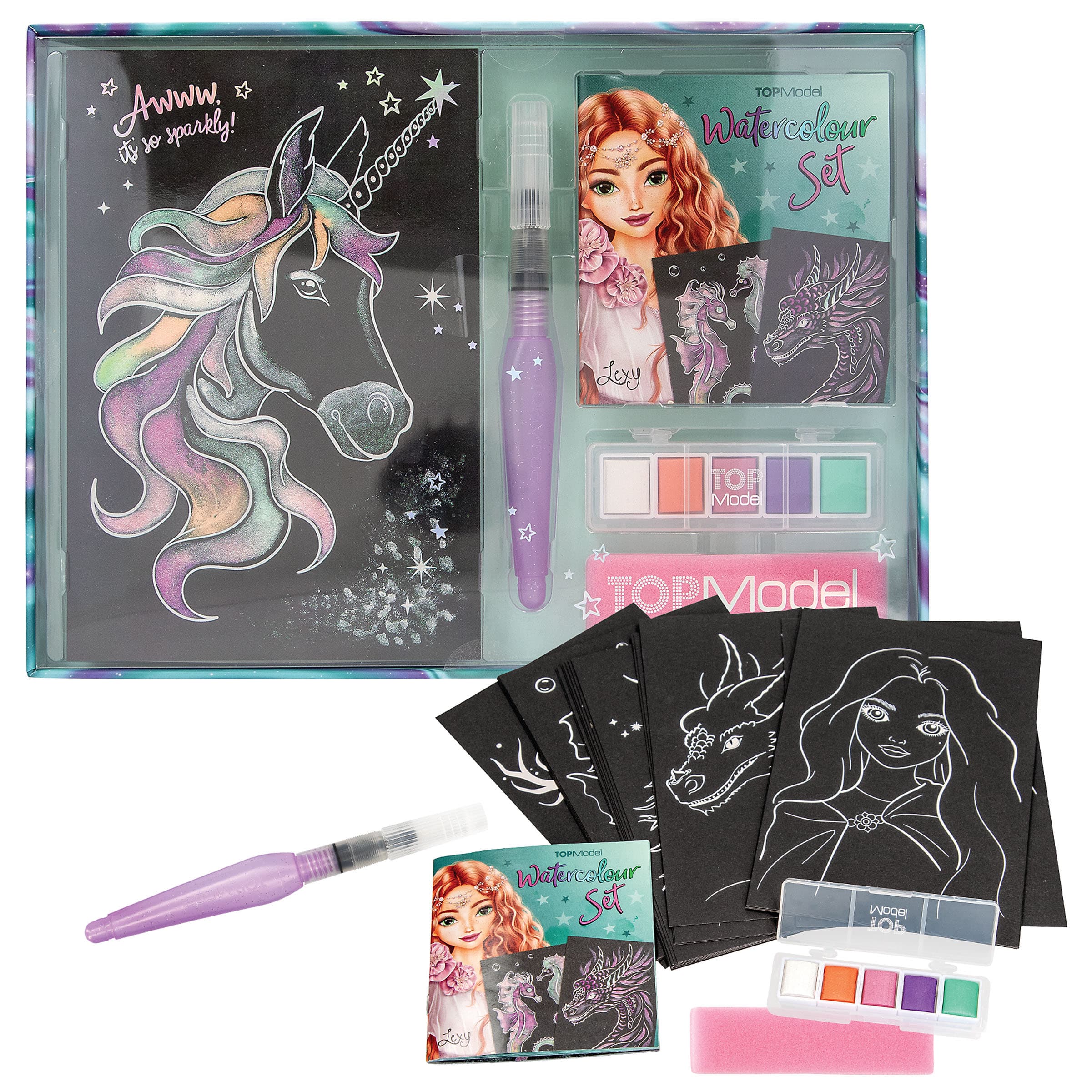 TOPModel Metallic Watercolour Set 
