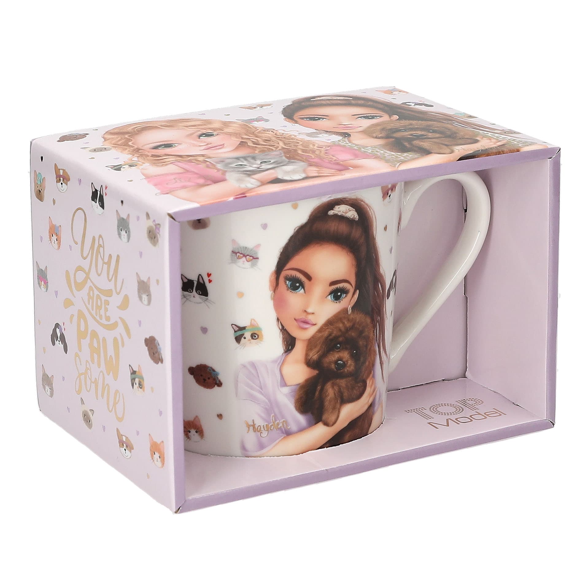 TOPModel Tasse KITTY and DOGGY