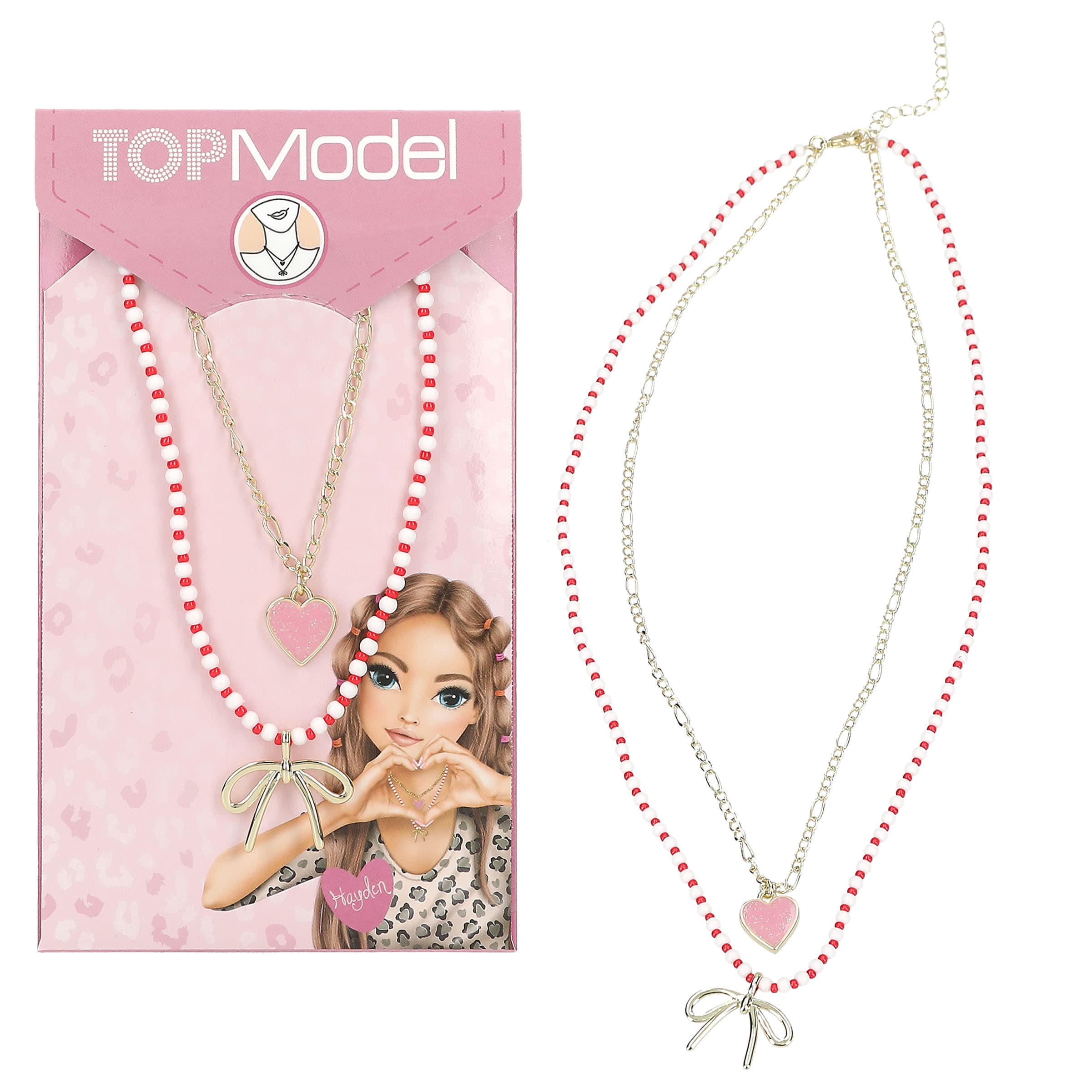 TOPModel Doppel-Halskette LEOHEART
