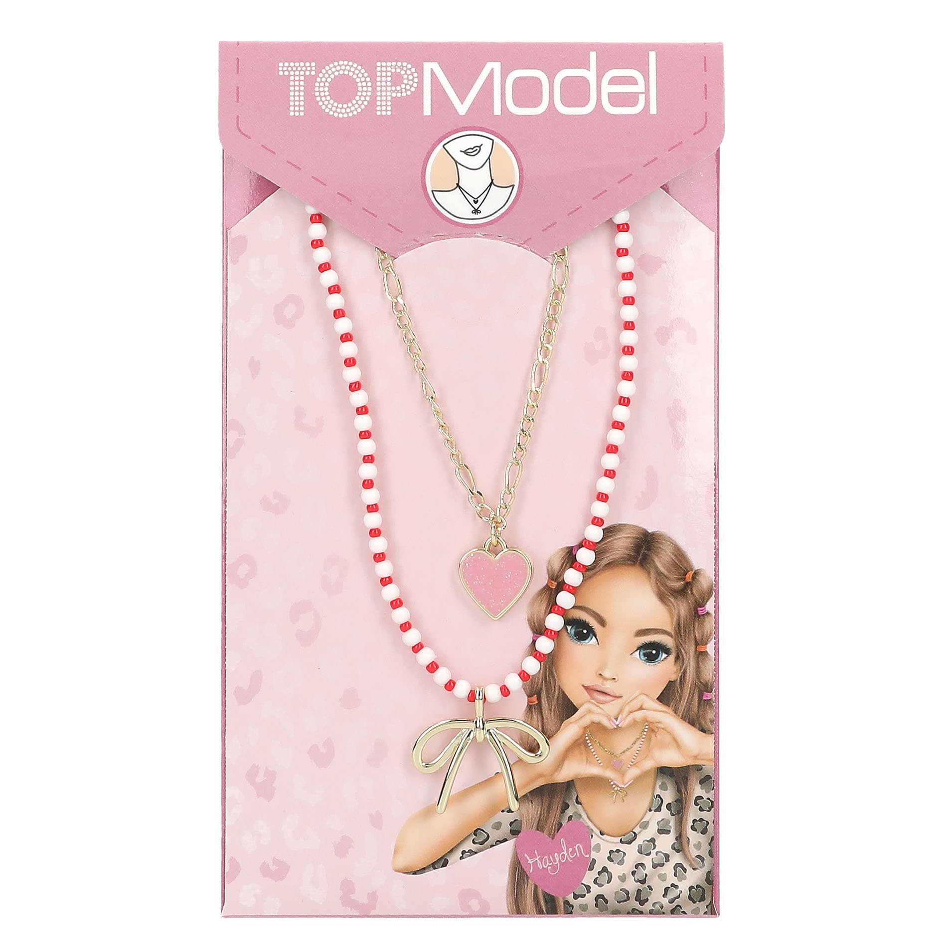 TOPModel Doppel-Halskette LEOHEART