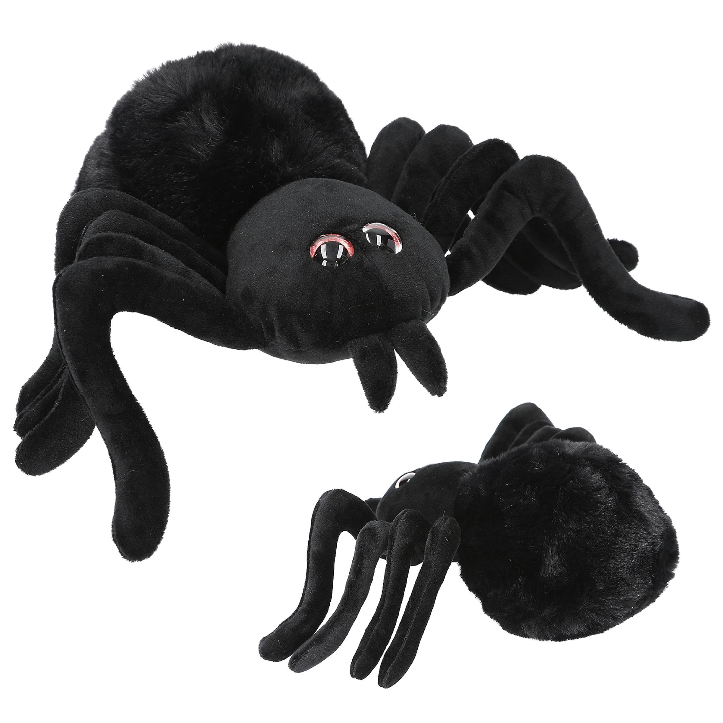 Adventure World Plüsch Spinne  20 cm schwarz