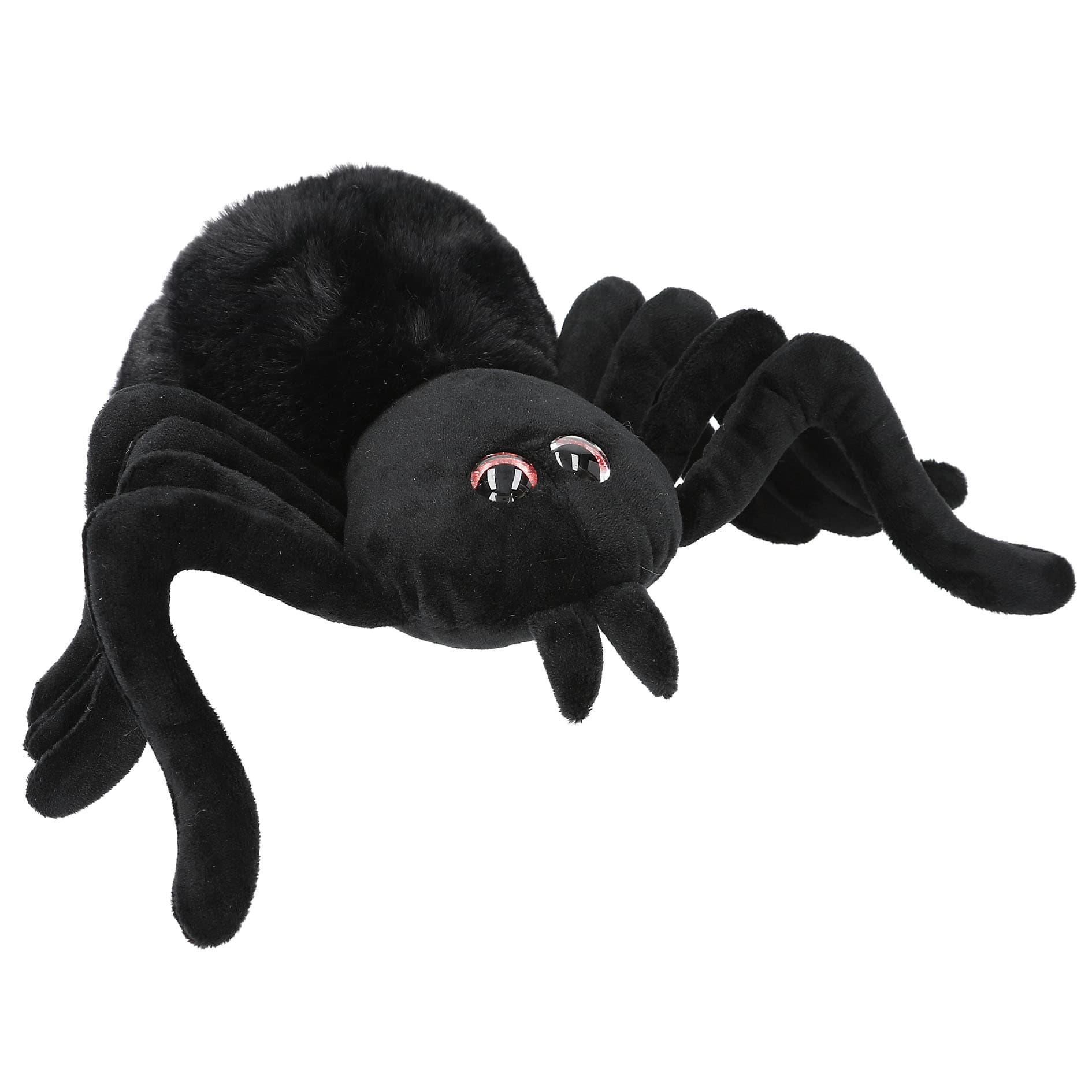 Adventure World Plüsch Spinne  20 cm schwarz