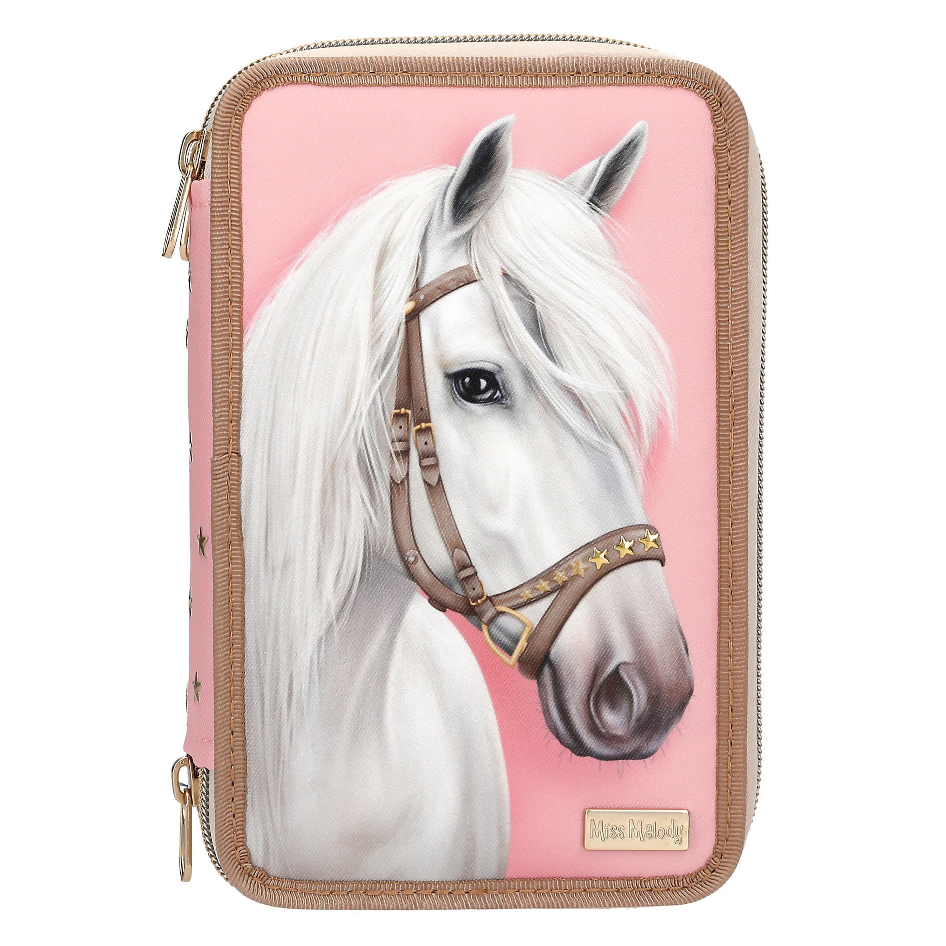 Miss Melody 3 Fach Federtasche CLASSIC