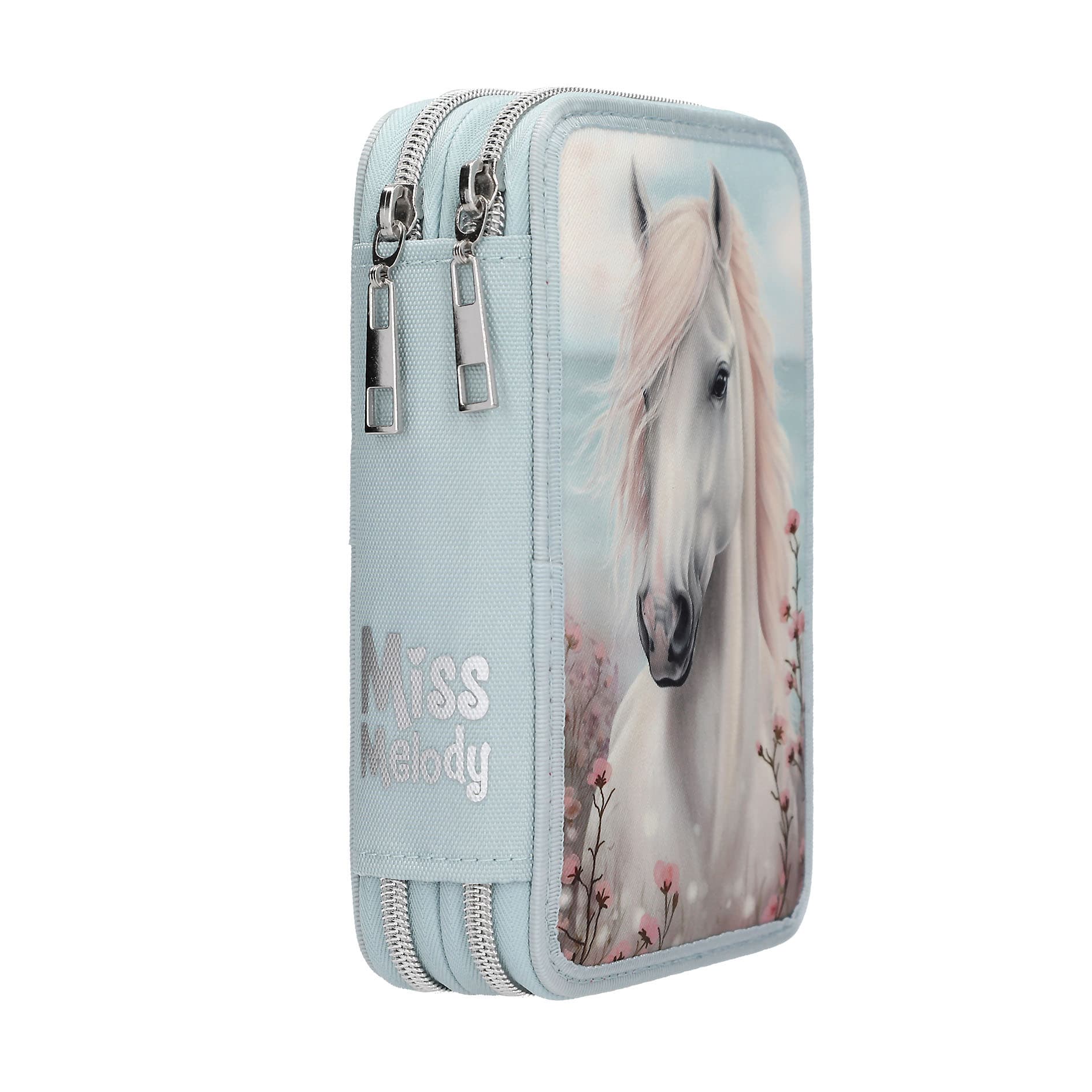 Miss Melody 2 Fach Federtasche  