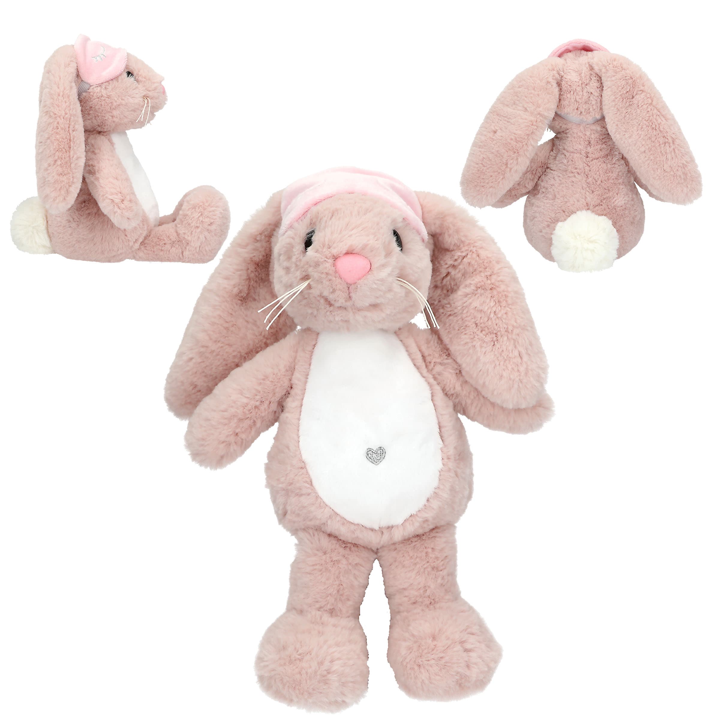 Princess Mimi Plüsch Hase Nelly mit Schlafmaske