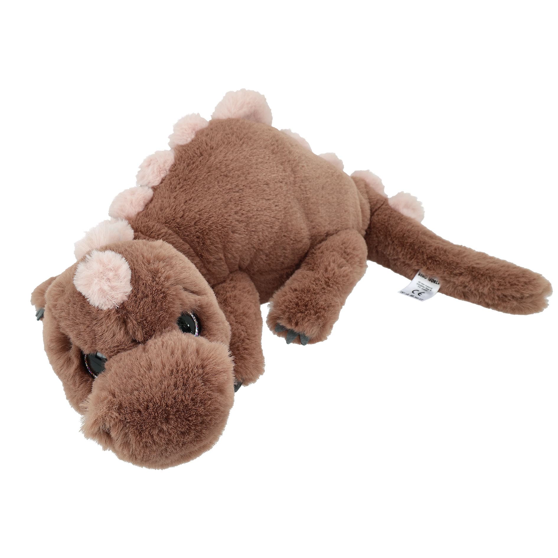 Dino World Plüschdino liegend  braun 50 cm