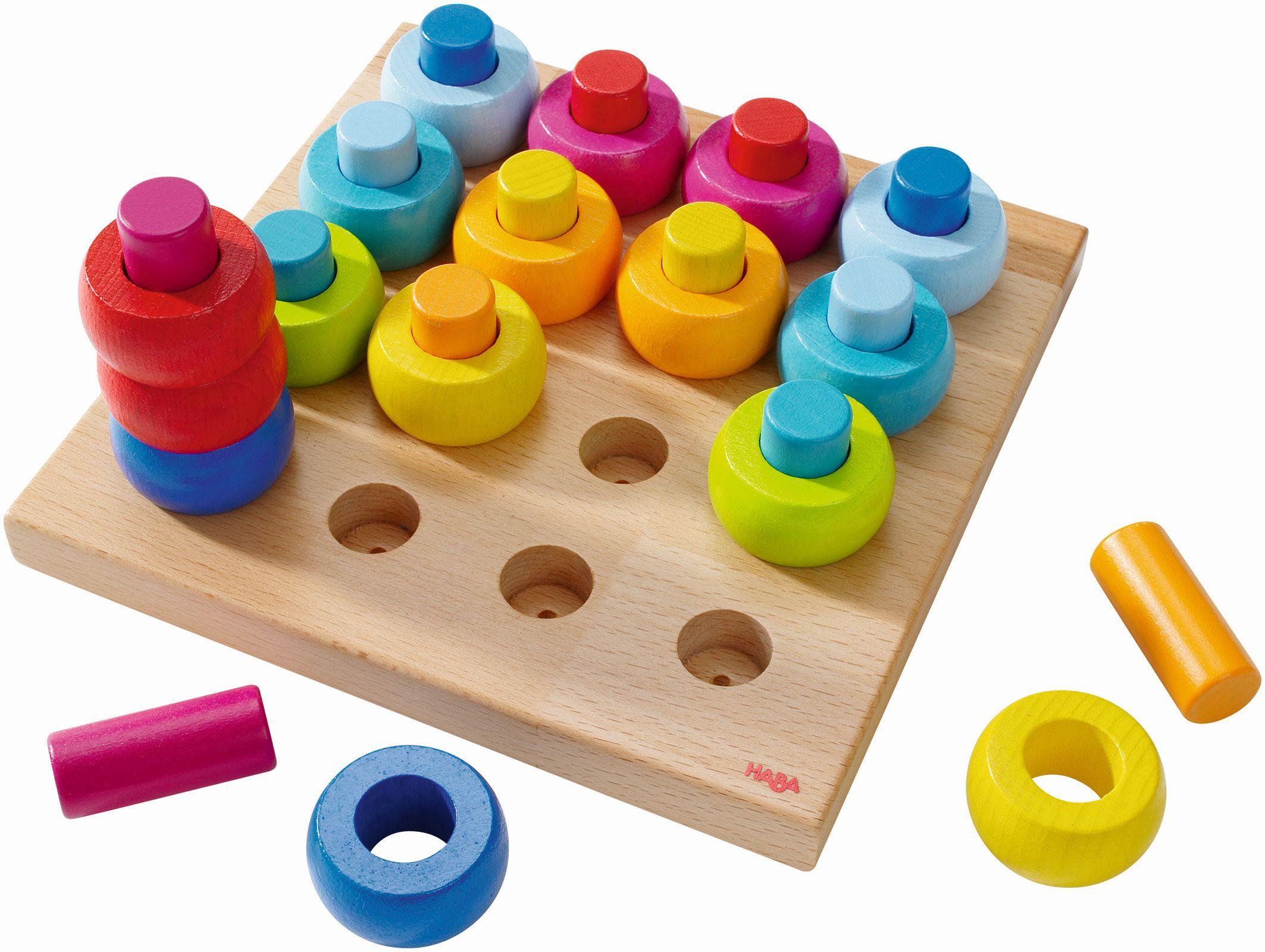 Produktbild HABA - Steckspiel Farbkringel 2 von 4