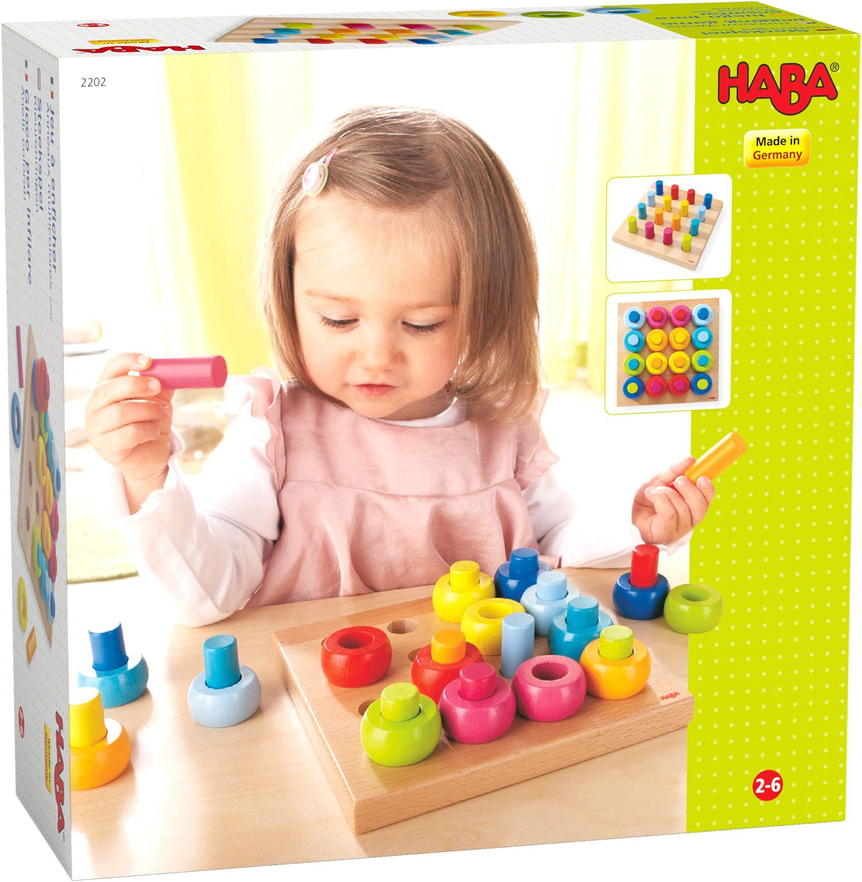 HABA - Steckspiel Farbkringel