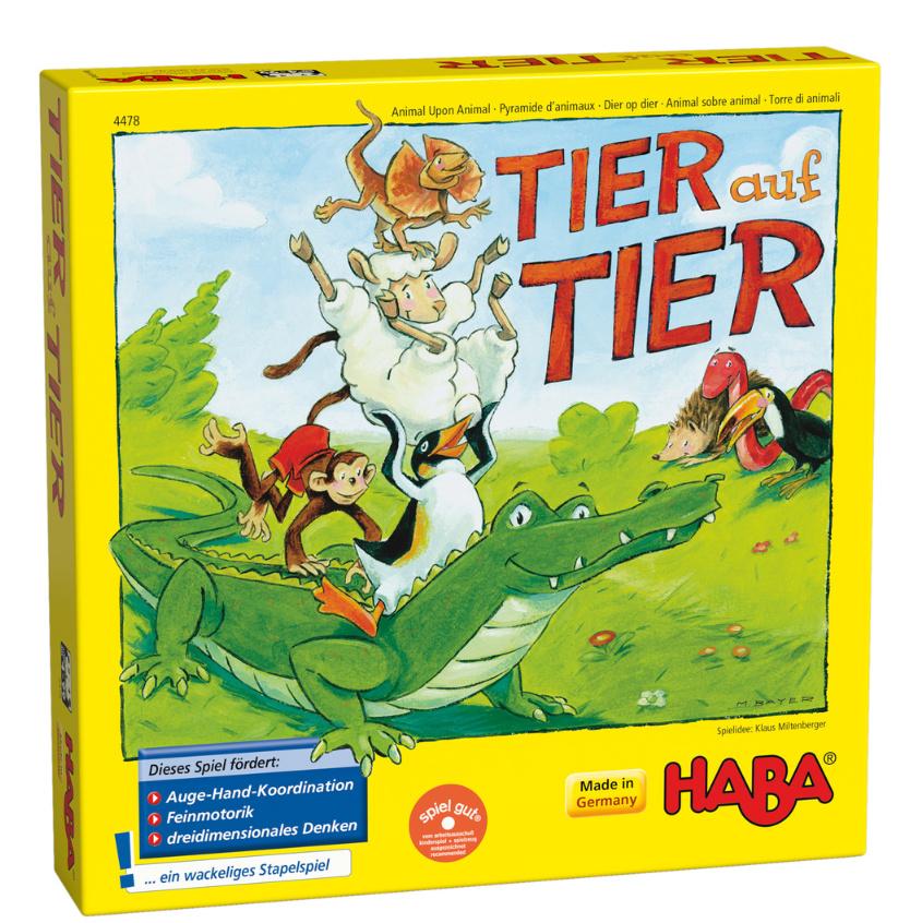 HABA Tier auf Tier, Kinderspiel 4478