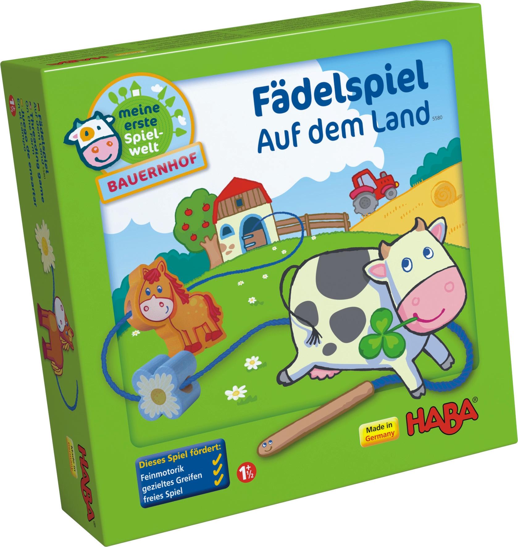 Produktbild HABA - Fädelspiel Auf dem Land 2 von 6
