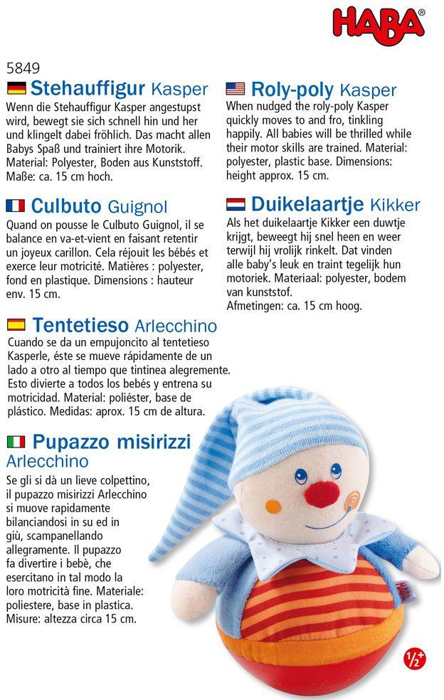 Produktbild HABA - Stehauffigur Kasper 2 von 8