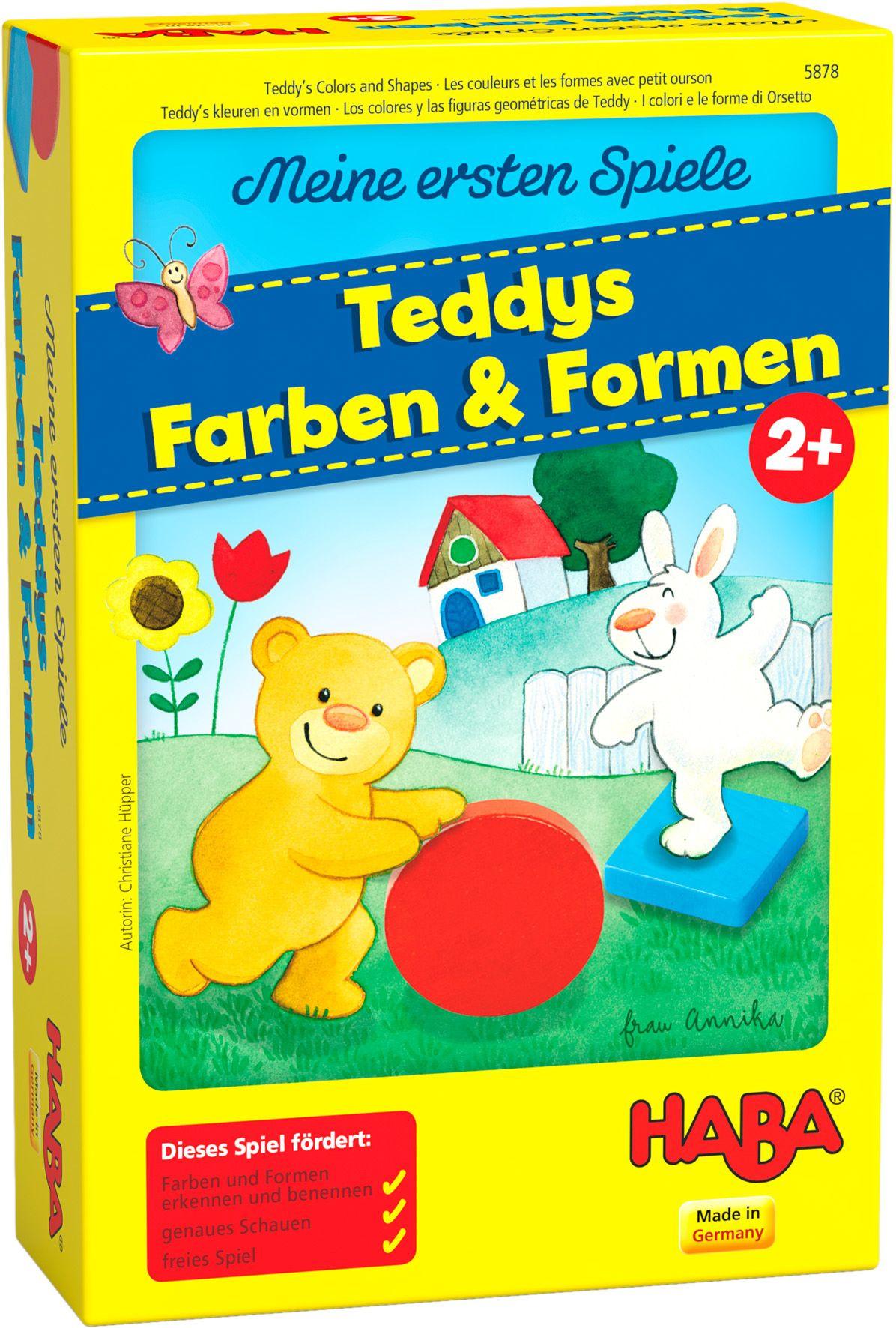 HABA - Meine ersten Spiele - Teddys Farben und Formen