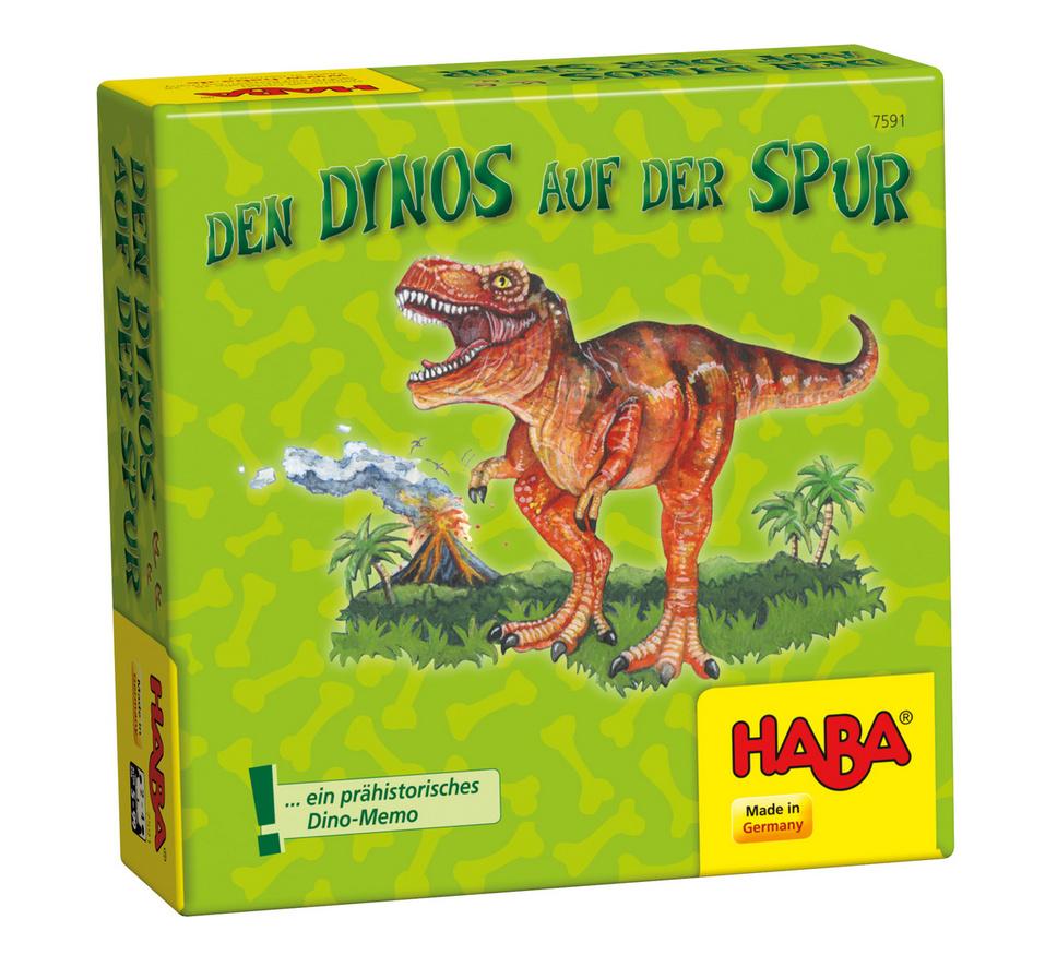 HABA Den Dinos auf der Spur, Kinderspiel 7591