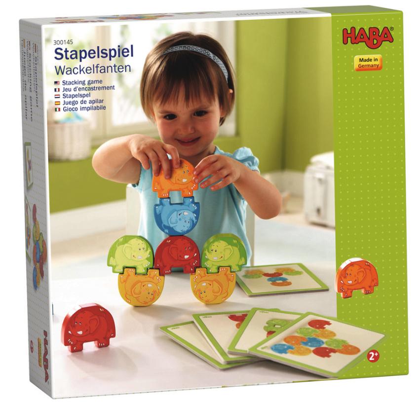 HABA Stapelspiel Wackelfanten 300145
