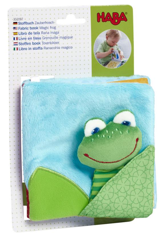 HABA Stoffbuch Zauberfrosch 302097