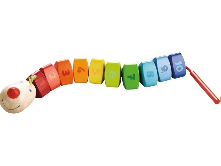 Produktbild HABA - Fädelspiel Zahlen-Drache 4 von 6
