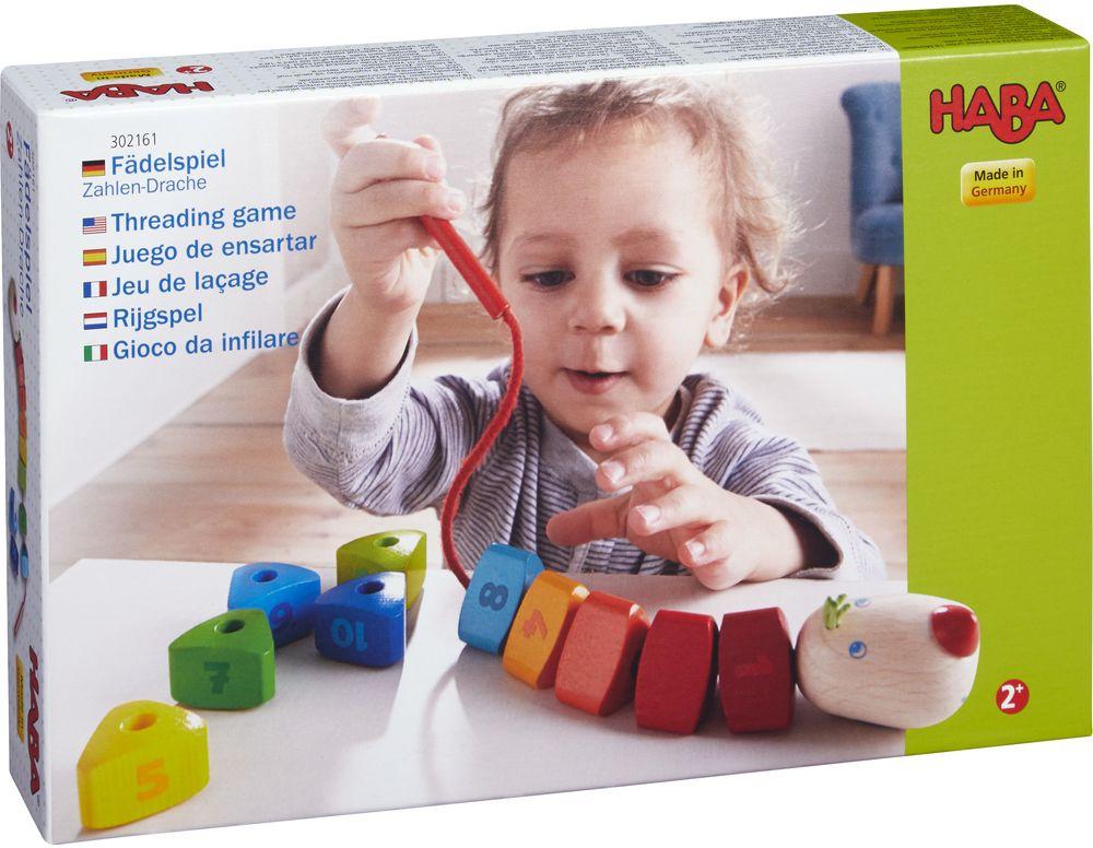 HABA - Fädelspiel Zahlen-Drache