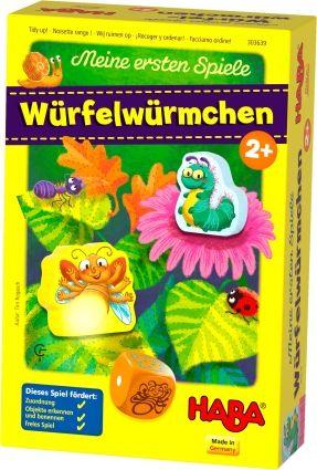 HABA Meine ersten Spiele – Würfelwürmchen 303639