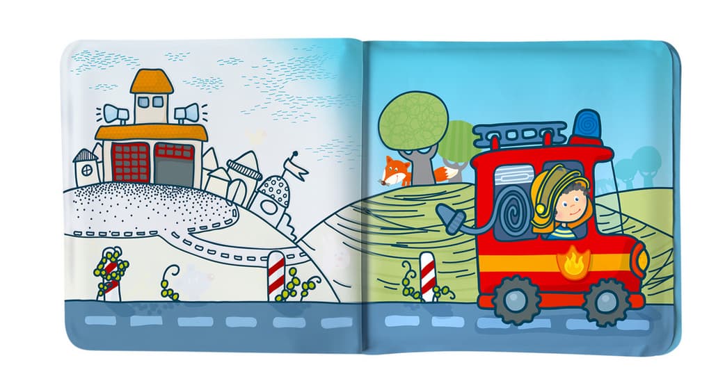 HABA - Zauber-Badebuch Feuerwehr