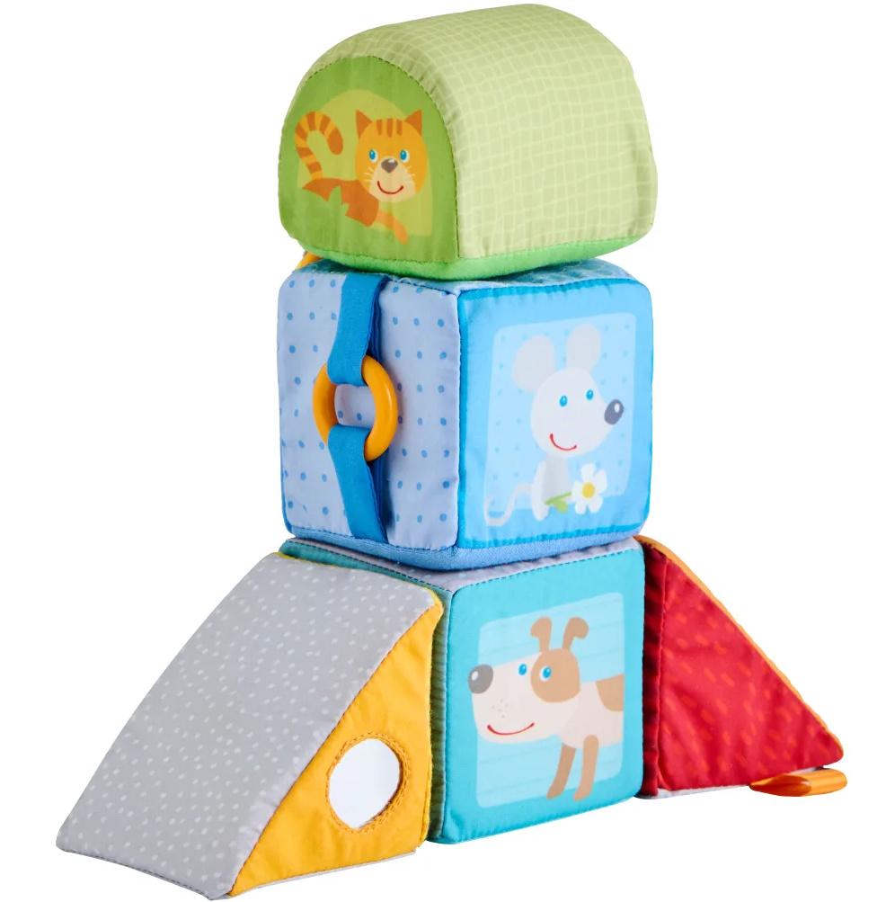HABA Entdeckerwürfel Tierisch geometrisch, 306688