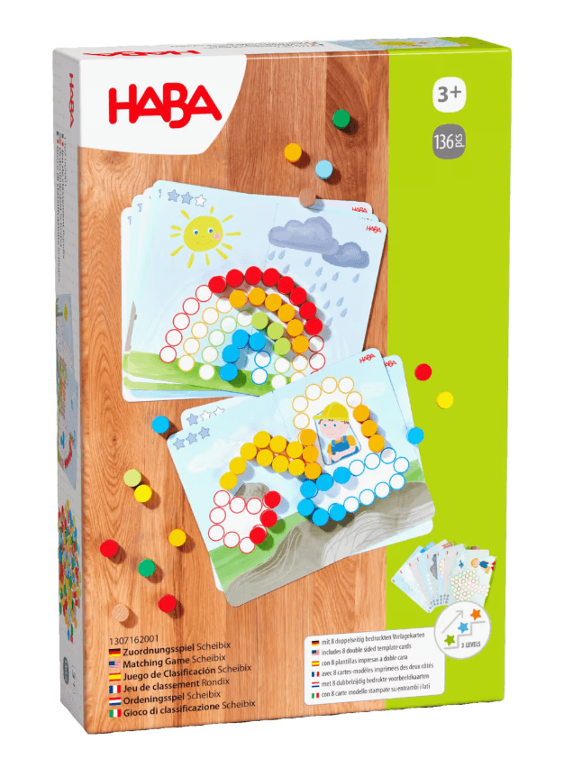 HABA Zuordnungsspiel Scheibix, aus Holz