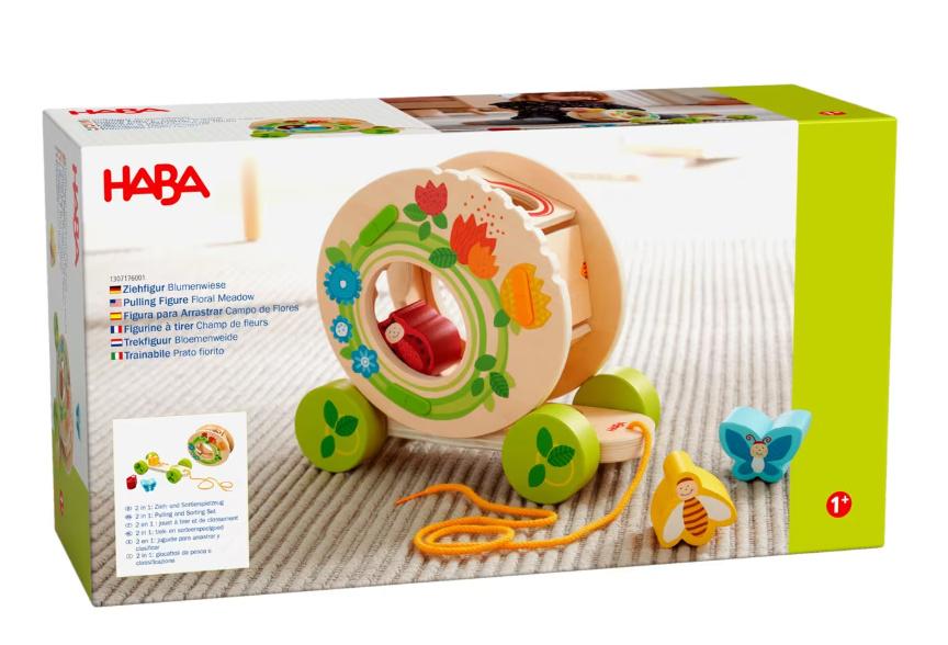 HABA Ziehfigur Blumenwiese