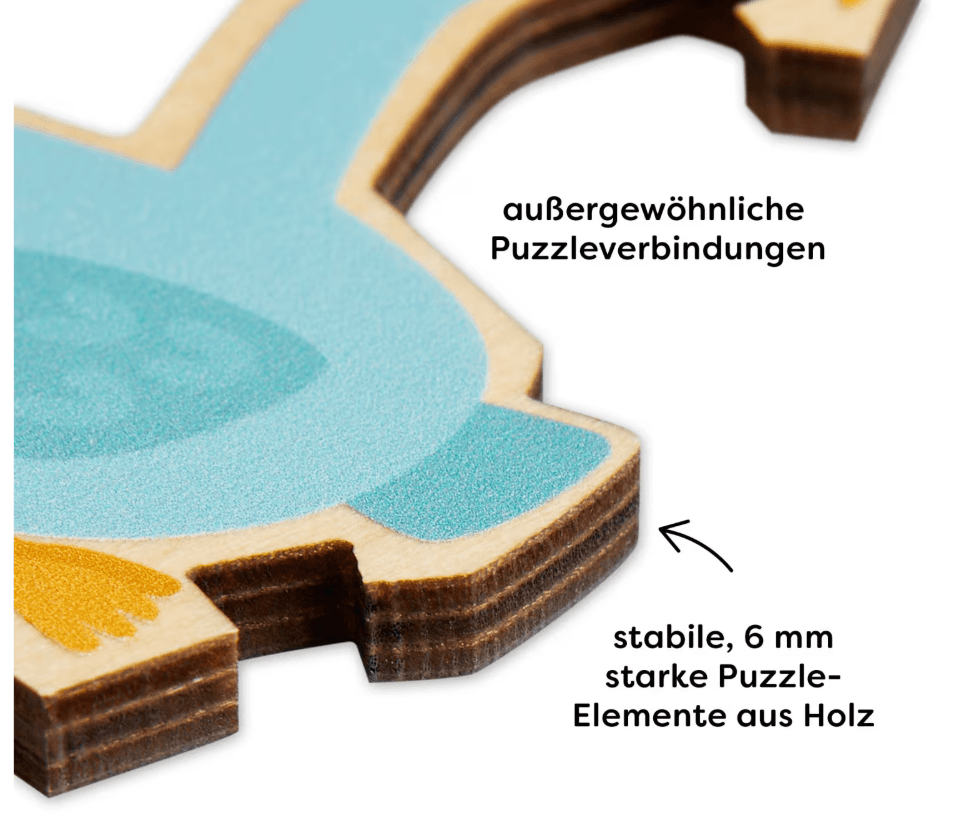 Produktbild HABA Puzzle 2 in 1 – Elefant 4 von 6