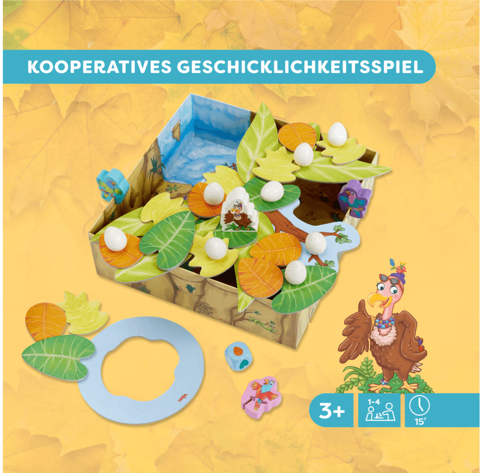 Produktbild HABA Auweia, Frau Geier!, kooperatives Geschicklichkeitsspiel, ab 3 Jahren 9 von 10