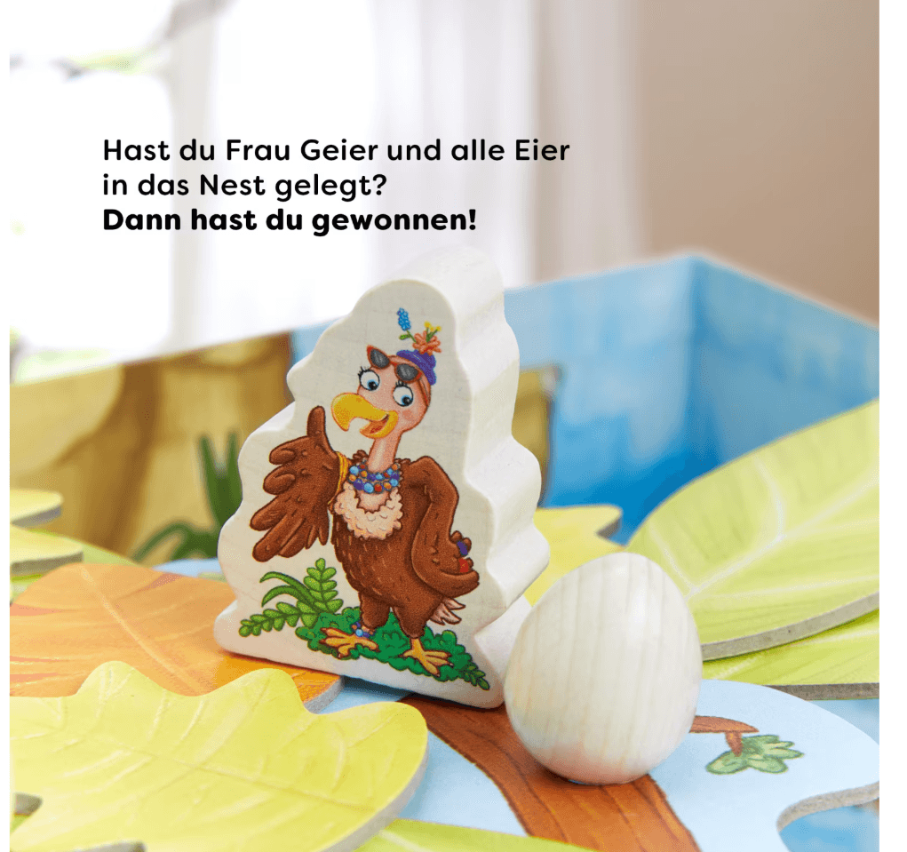 Produktbild HABA Auweia, Frau Geier!, kooperatives Geschicklichkeitsspiel, ab 3 Jahren 5 von 10