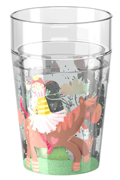 HABA Glitzerbecher Prinzessin & Pferd 
