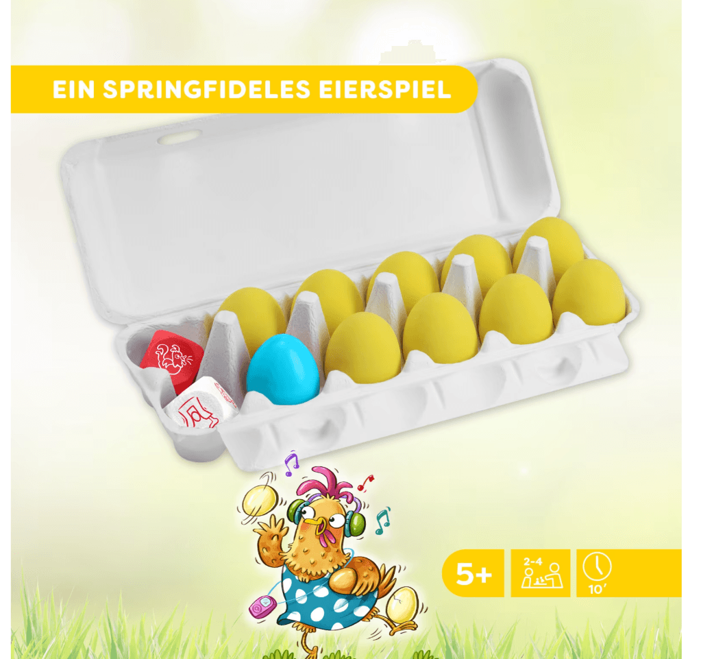 Produktbild HABA Eiertanz, Geschicklichkeitsspiel, ab 5 Jahren 6 von 6