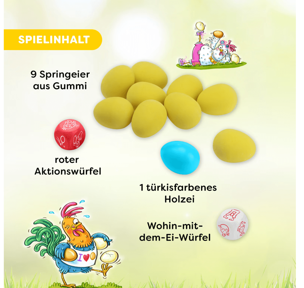 Produktbild HABA Eiertanz, Geschicklichkeitsspiel, ab 5 Jahren 5 von 6