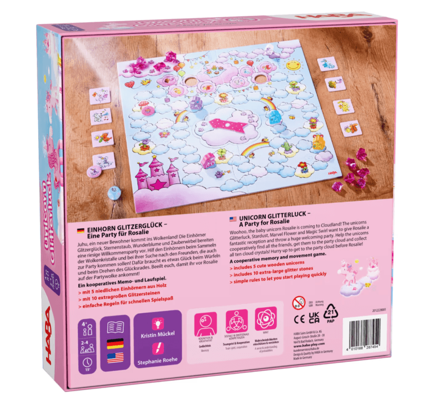 Produktbild HABA Einhorn Glitzerglück – Eine Party für Rosalie 2 von 6