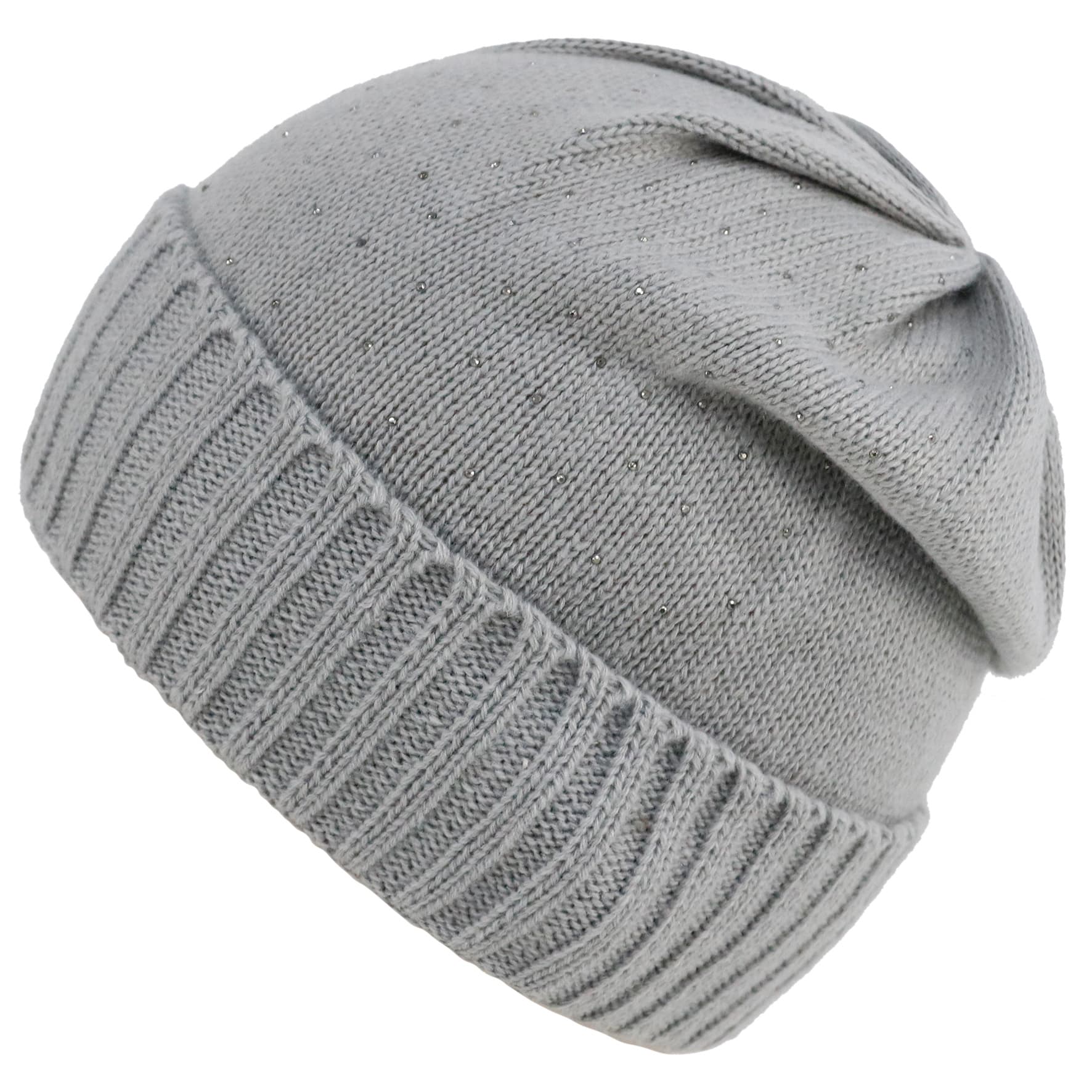 Strickmütze Glitzer