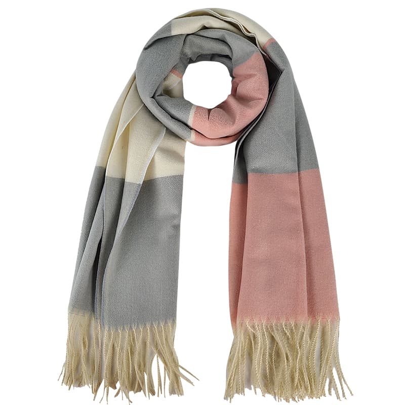 Webschal Blockstreifen