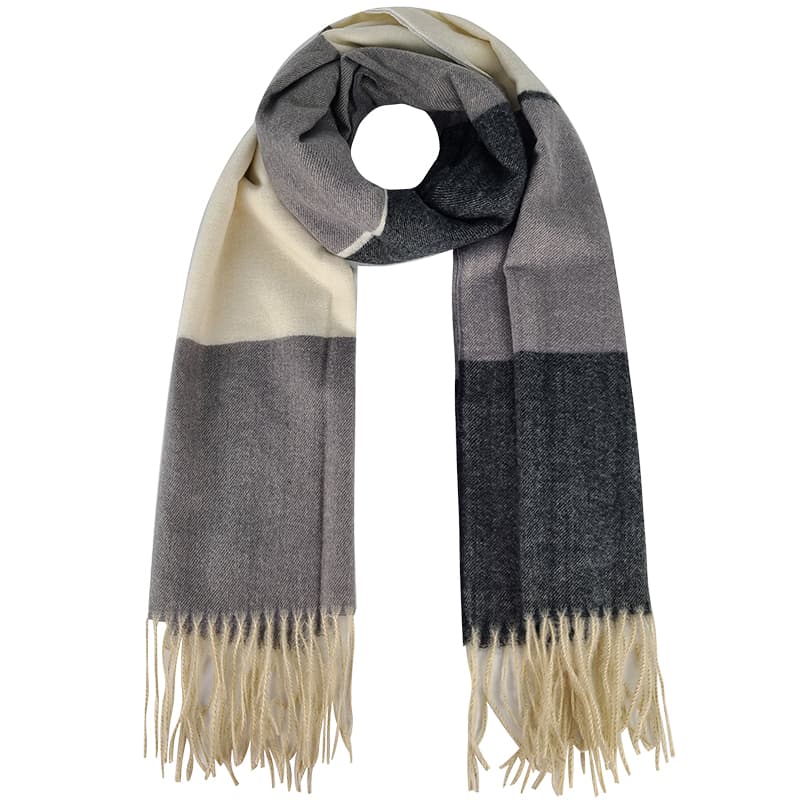 Webschal Blockstreifen