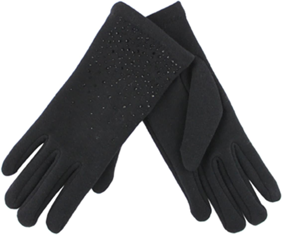 Damen Handschuh Glitzer